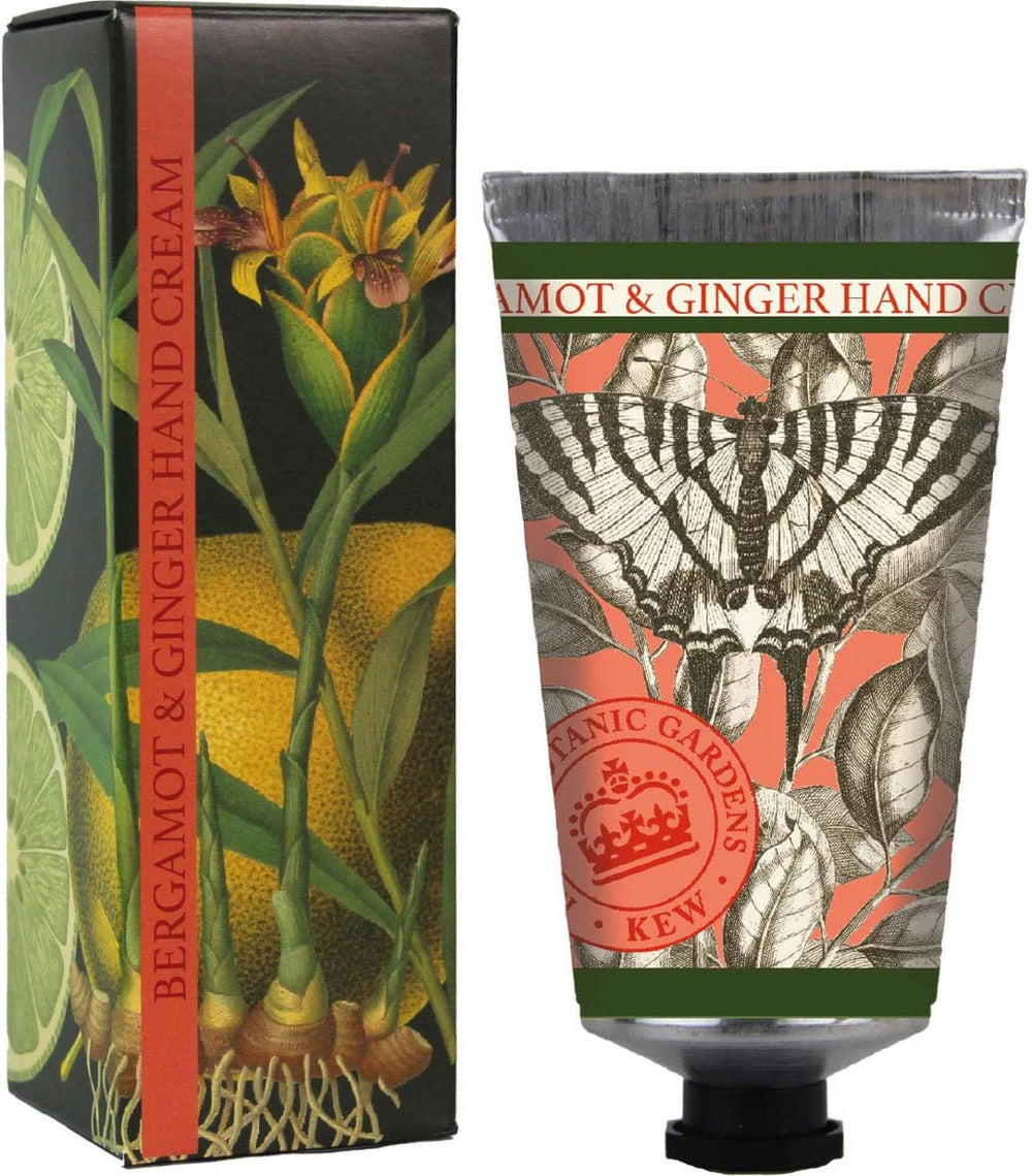 Kew Gardens Bergamot & Ginger Hand Cream - Ruby's Home Store
