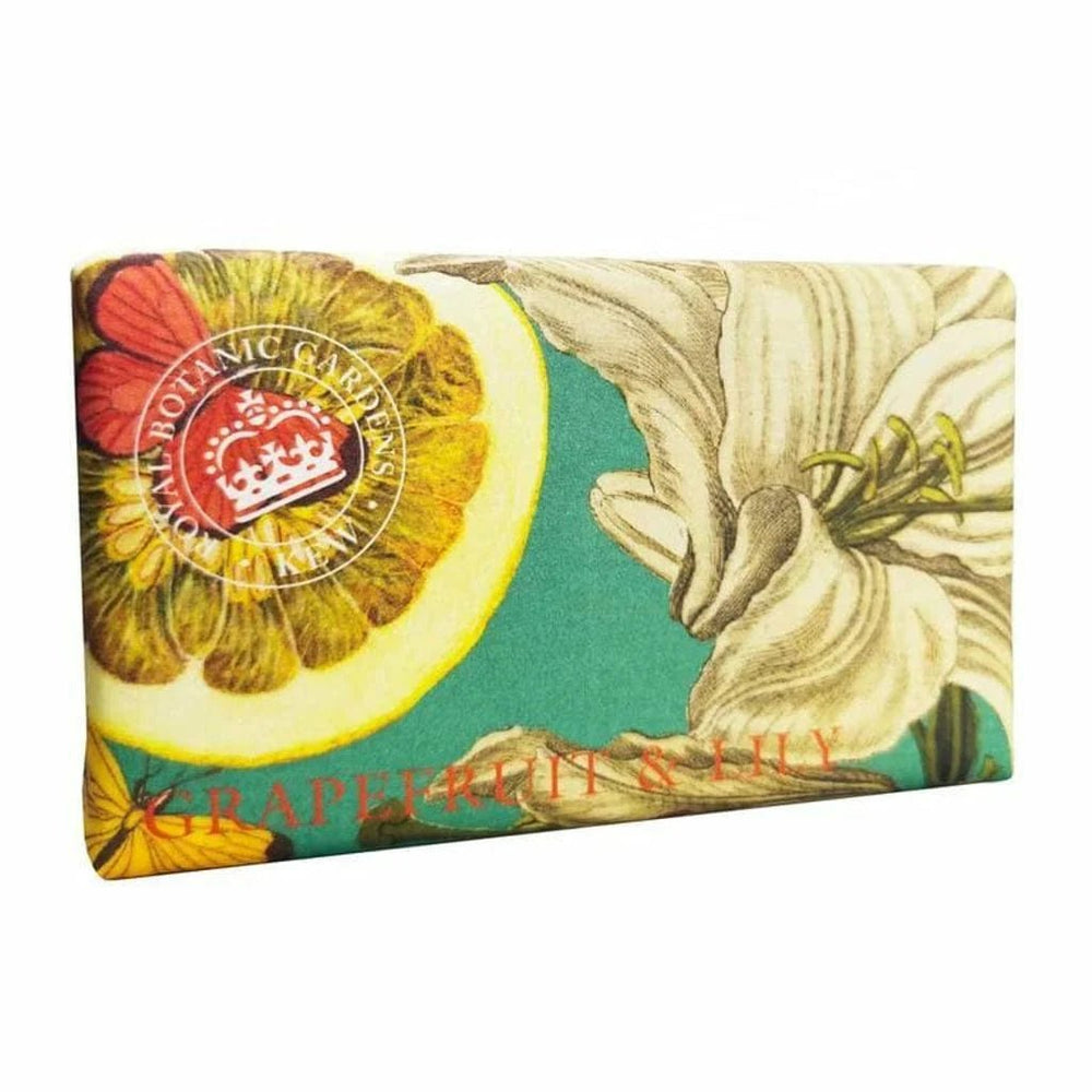 Kew Gardens Grapefruit & Lily Bar Soap - Ruby's Home Store