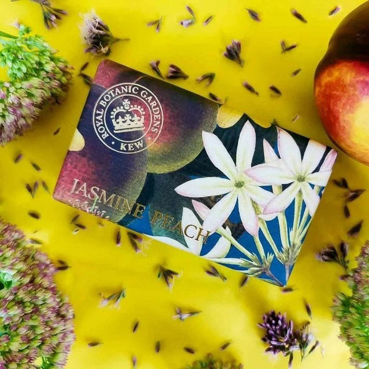 Kew Gardens Jasmine Peach Bar Soap - Ruby's Home Store