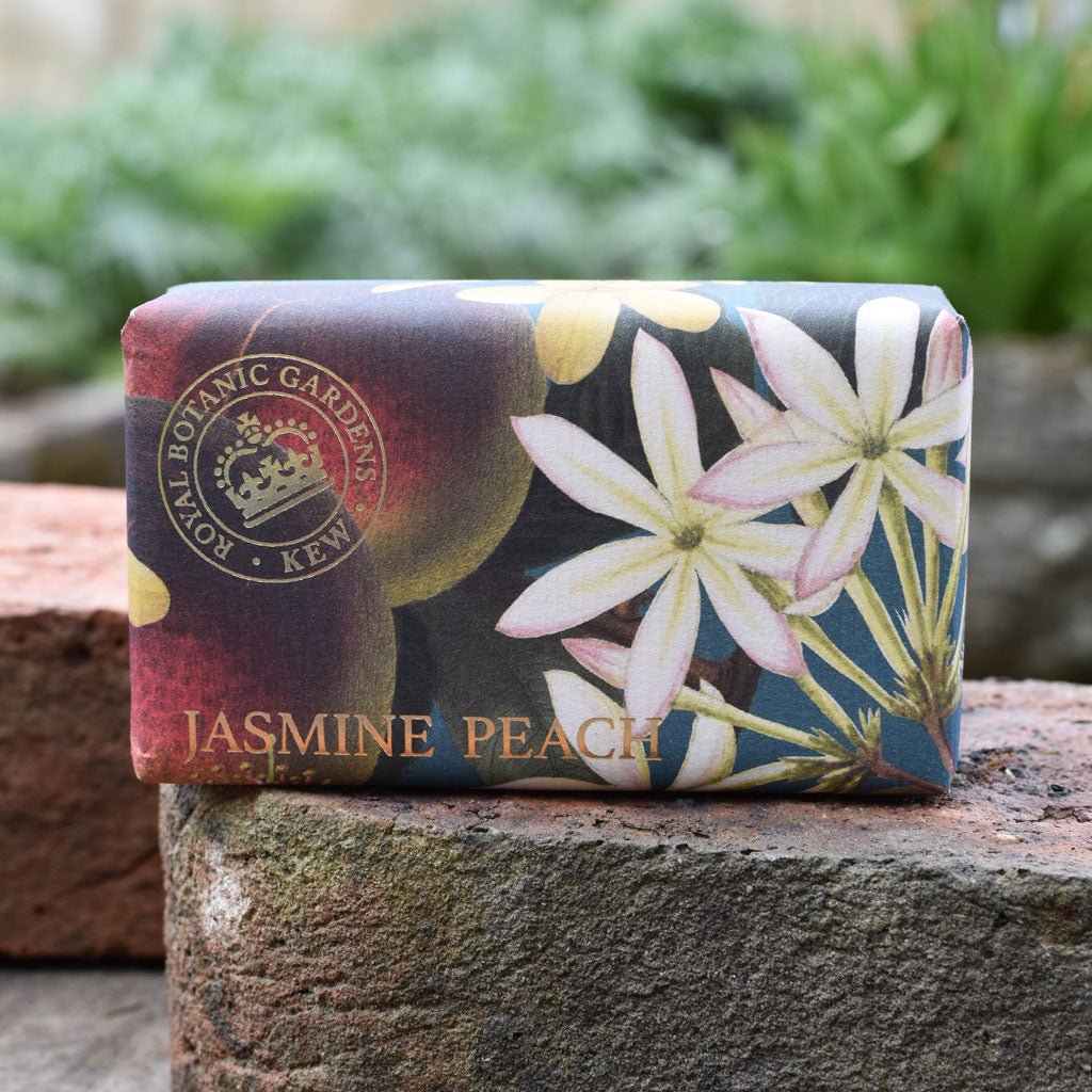 Kew Gardens Jasmine Peach Bar Soap - Ruby's Home Store