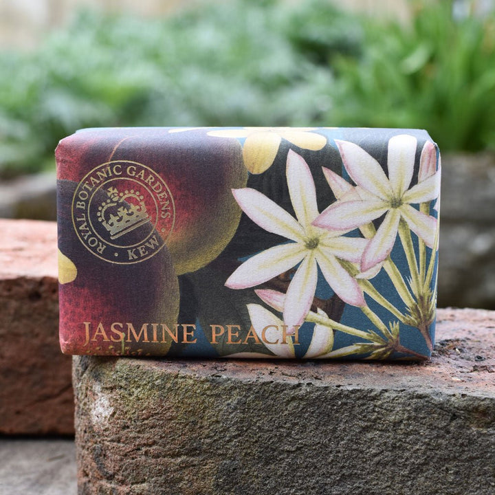Kew Gardens Jasmine Peach Bar Soap - Ruby's Home Store