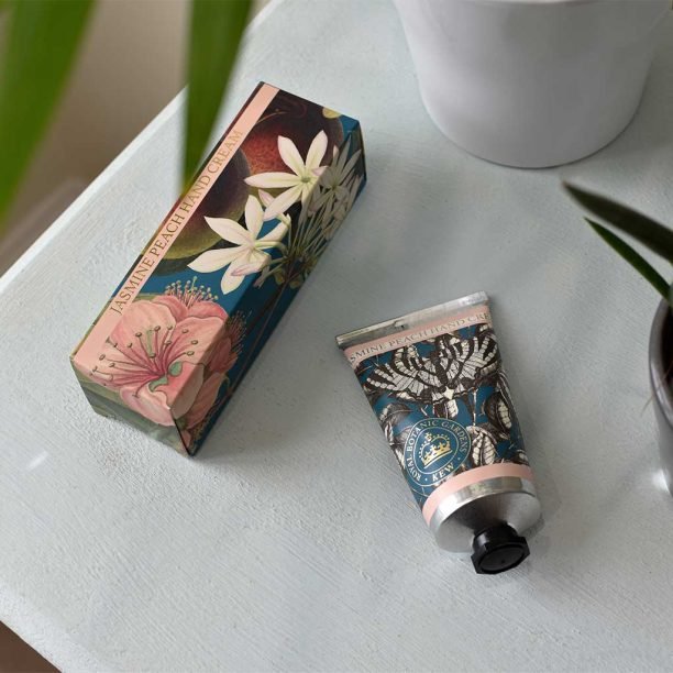 Kew Gardens Jasmine Peach Hand Cream - Ruby's Home Store