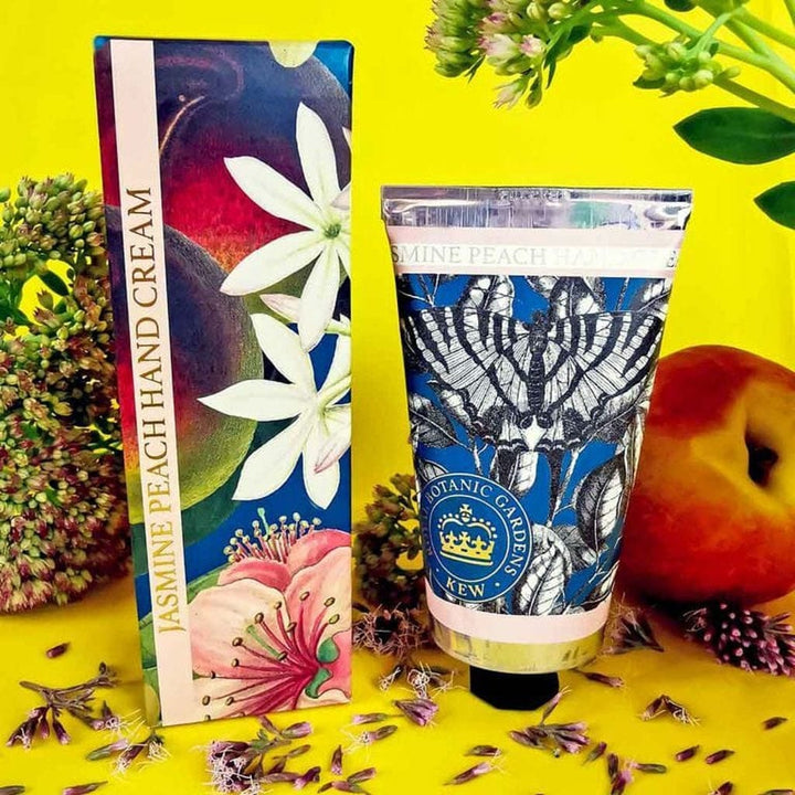 Kew Gardens Jasmine Peach Hand Cream - Ruby's Home Store