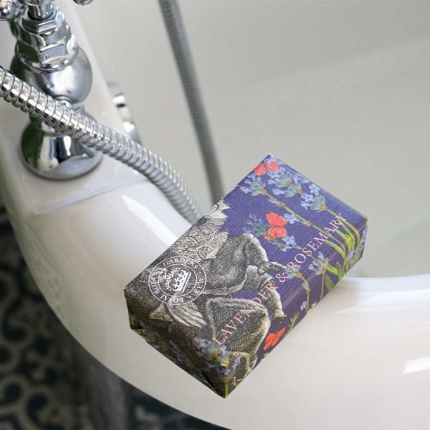 Kew Gardens Lavender & Rosemary Bar Soap - Ruby's Home Store