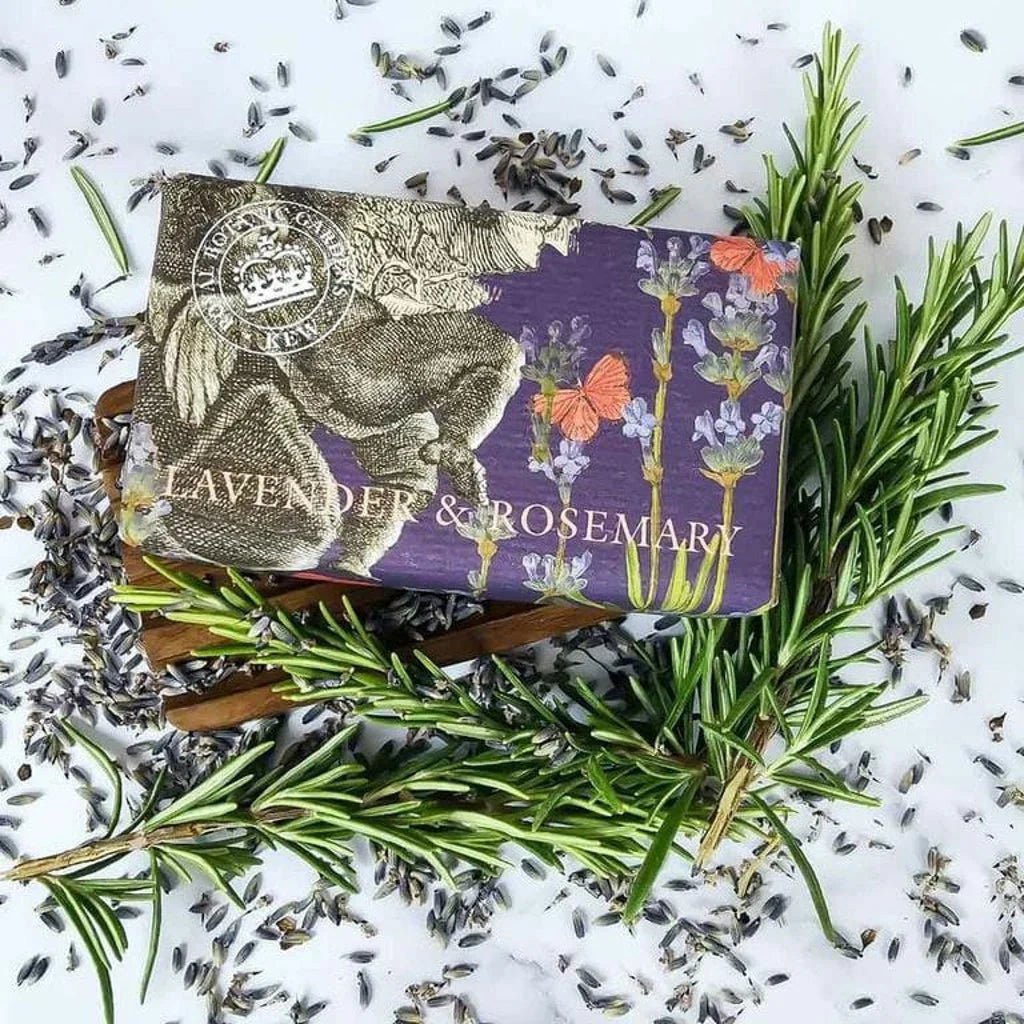 Kew Gardens Lavender & Rosemary Bar Soap - Ruby's Home Store