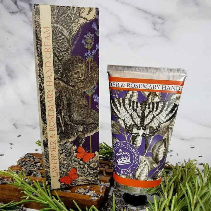 Kew Gardens Lavender & Rosemary Hand Cream - Ruby's Home Store
