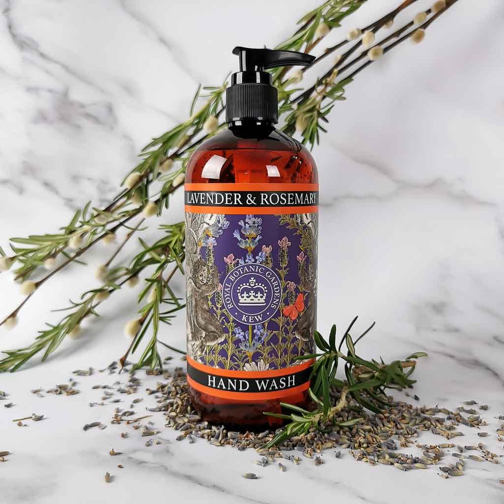 Kew Gardens Lavender & Rosemary Hand Wash - Ruby's Home Store