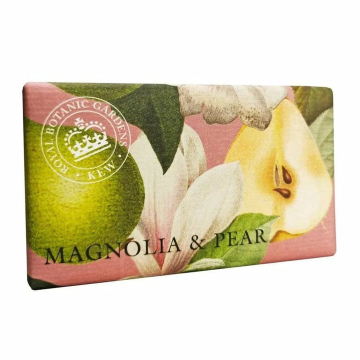 Kew Gardens Magnolia & Pear Soap Bar - Ruby's Home Store