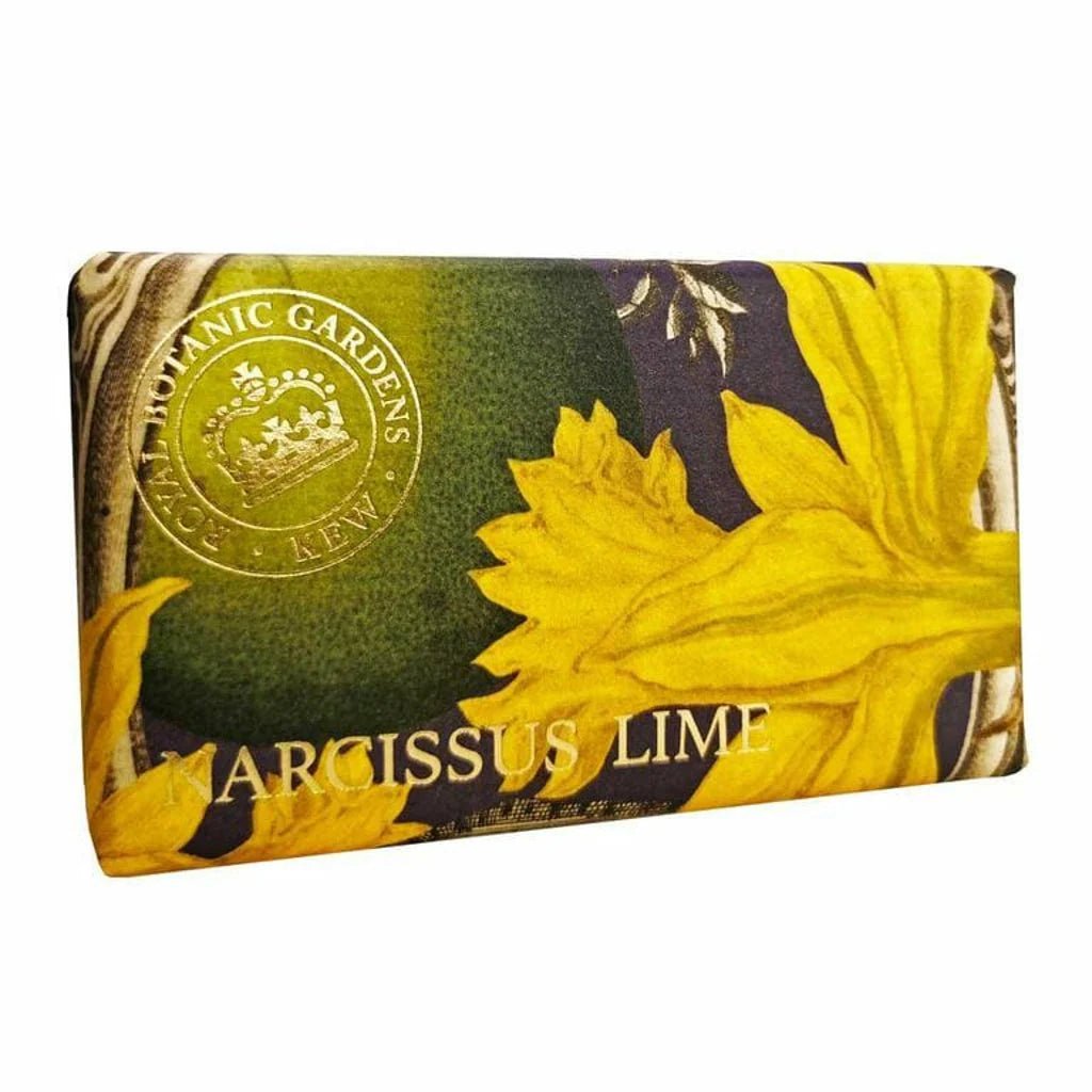 Kew Gardens Narcissus & Lime Soap Bar - Ruby's Home Store