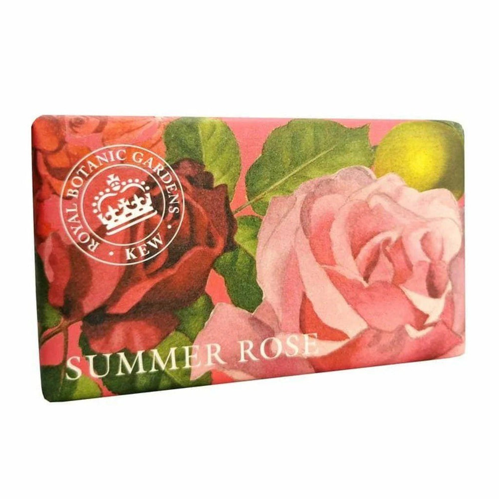 Kew Gardens Summer Rose Bar Soap - Ruby's Home Store