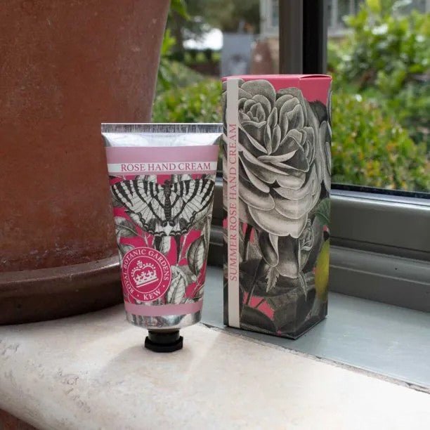 Kew Gardens Summer Rose Hand Cream - Ruby's Home Store