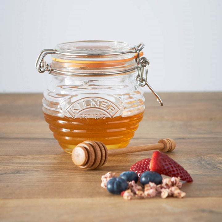 Kilner Honey Pot & Drizzler Spoon - Ruby's Home Store