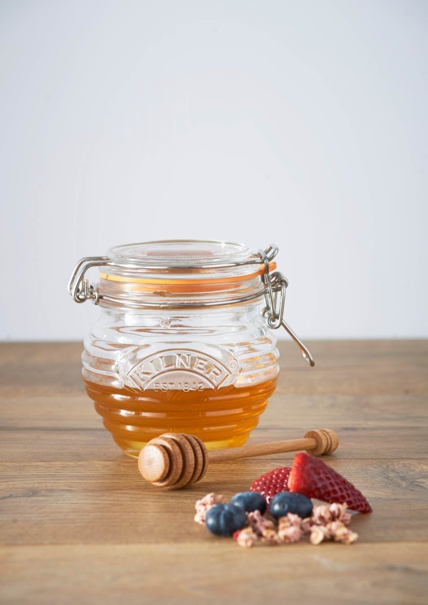 Kilner Honey Pot & Drizzler Spoon - Ruby's Home Store