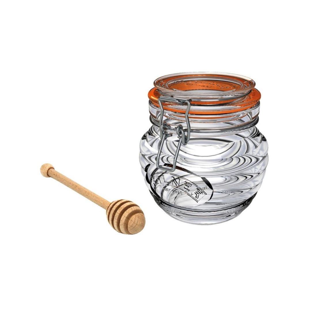 Kilner Honey Pot & Drizzler Spoon - Ruby's Home Store