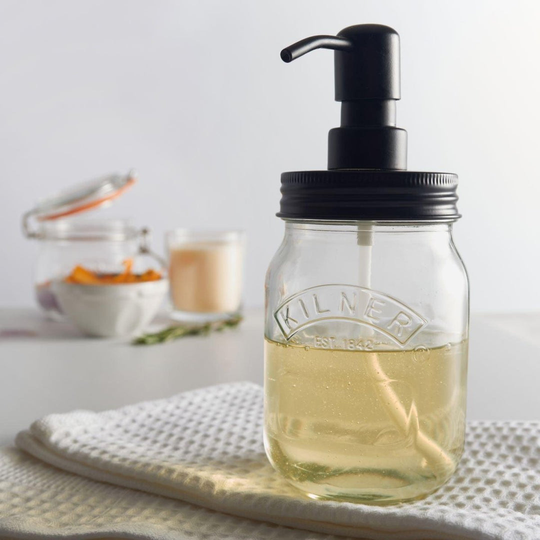 Kilner Liquid Soap Dispenser Jar - Ruby's Home Store