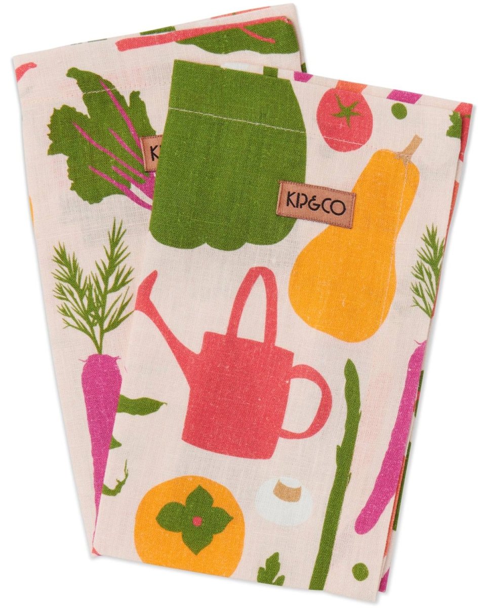 Kip & Co x Stephanie Alexander - Stephanies Harvest Linen 4 piece Napkin Set - Ruby's Home Store