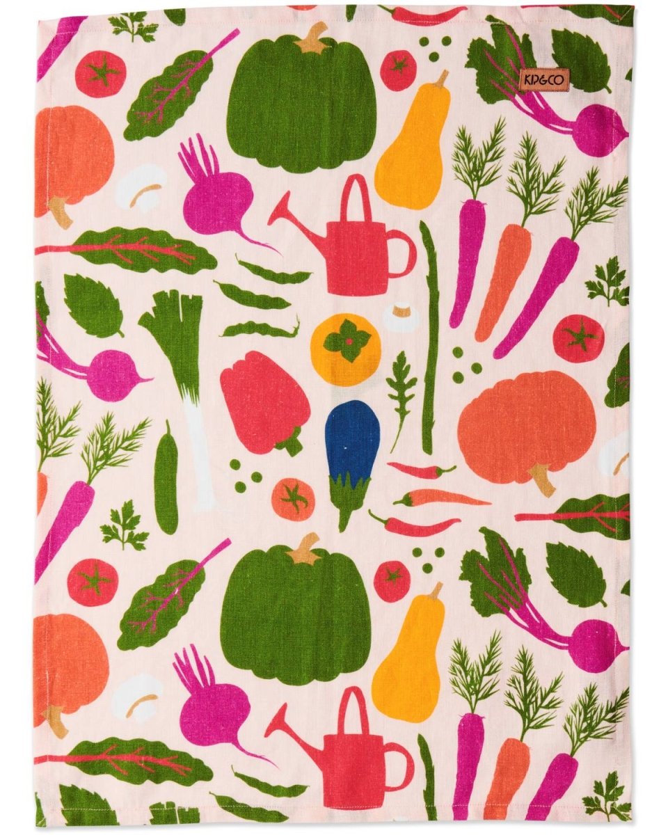 Kip & Co x Stephanie Alexander - Stephanies Harvest Linen Tea Towel - Ruby's Home Store