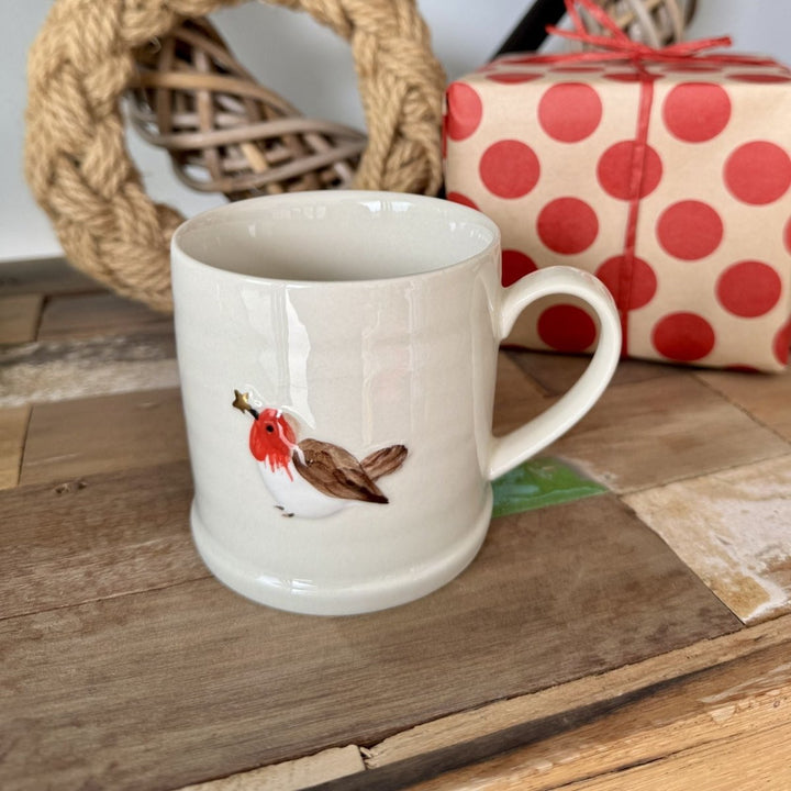 Large Red Robin Mug - Robert Gordon - Ruby's Home Store