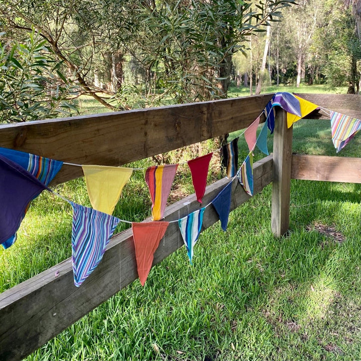 Large Striped Bunting - 10metres - Ruby's Home Store