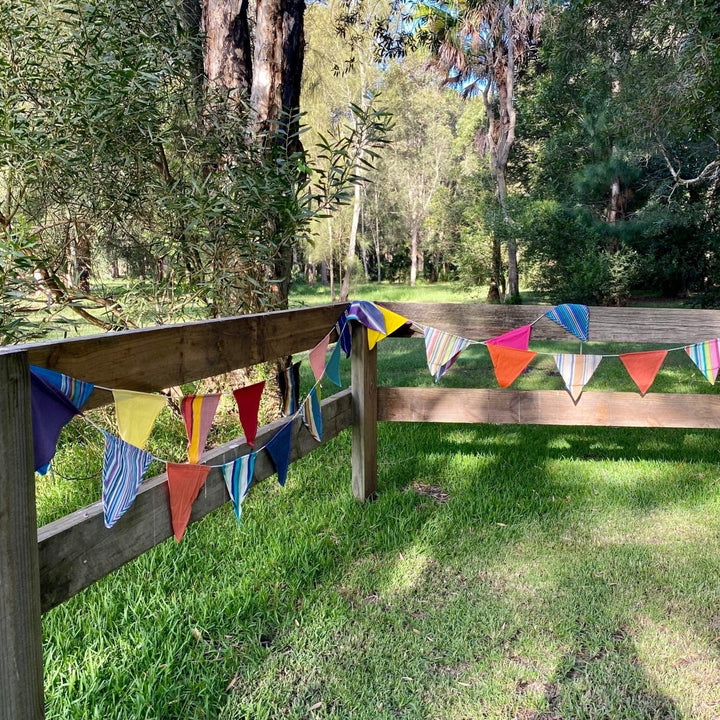 Large Striped Bunting - 10metres - Ruby's Home Store