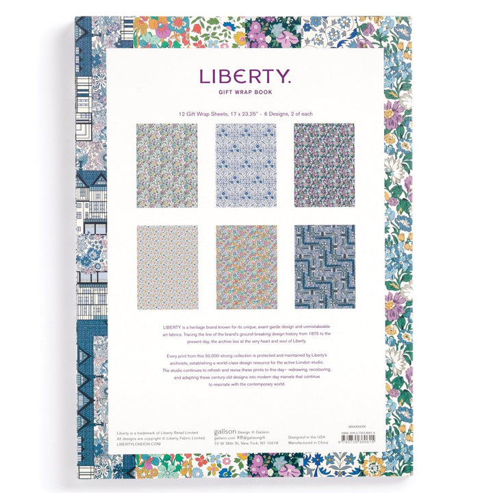 Liberty Gift Wrap Book - Ruby's Home Store