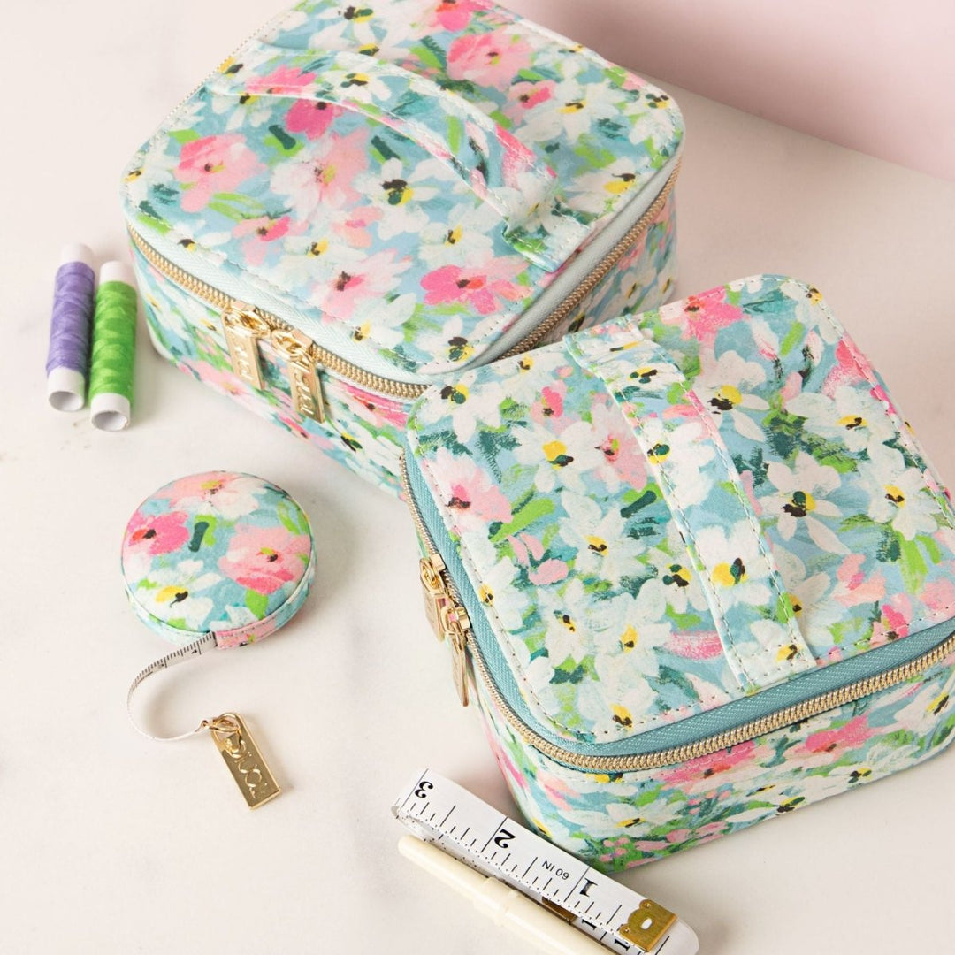 Liberty Jewellery Cube - Hazy Daisy - Ruby&