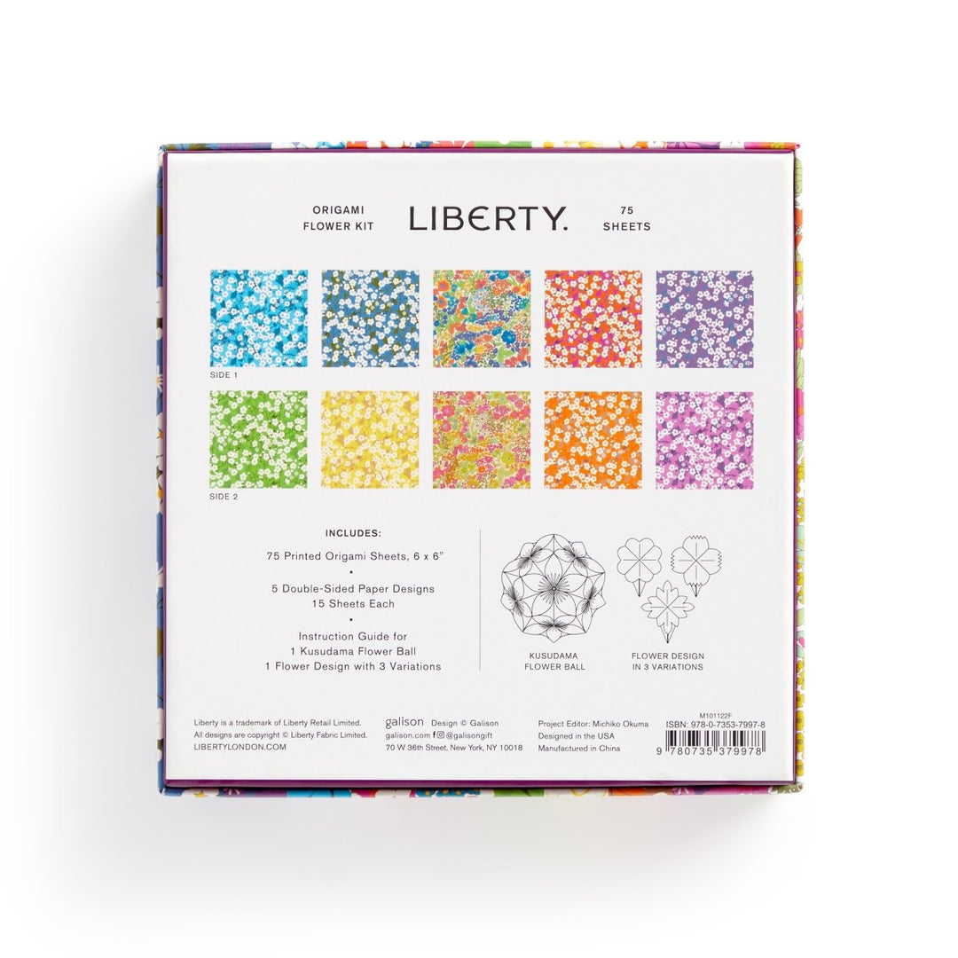 Liberty Origami Flower Kit - Ruby's Home Store