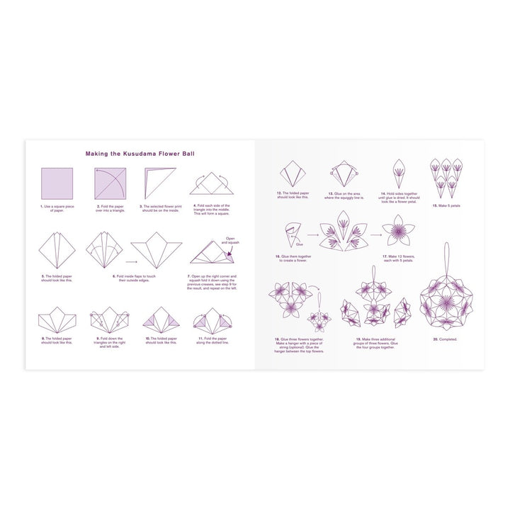 Liberty Origami Flower Kit - Ruby's Home Store