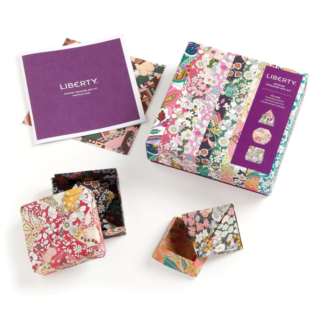 Liberty Origami Treasure Box Kit - Ruby's Home Store