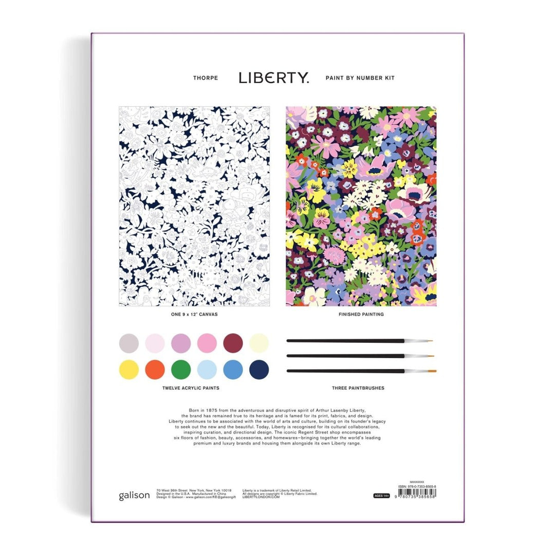 Liberty Paint by Numbers Kit - Ruby's Home Store
