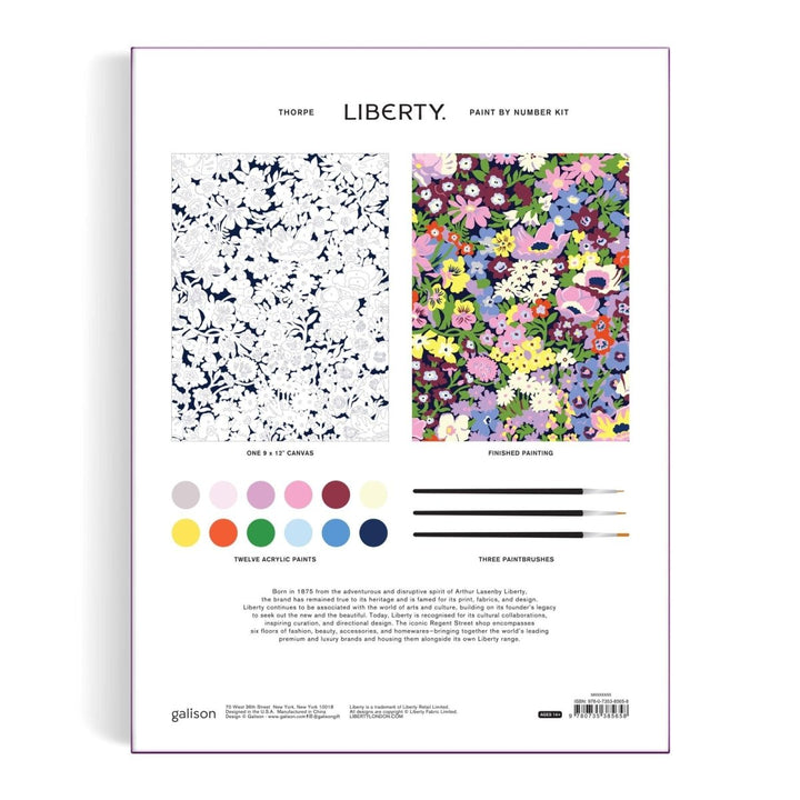 Liberty Paint by Numbers Kit - Ruby's Home Store
