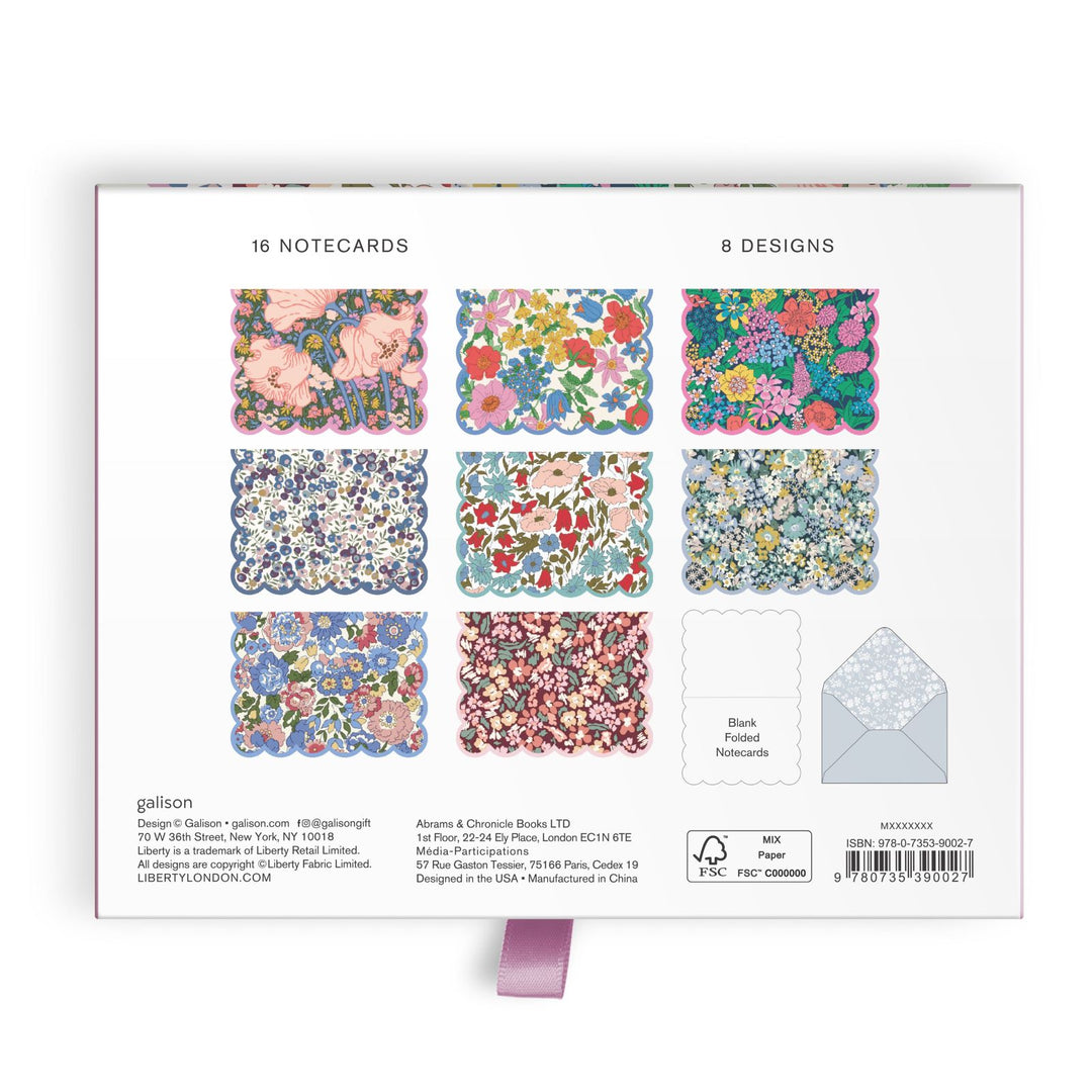 Liberty Scalloped Notecard Set