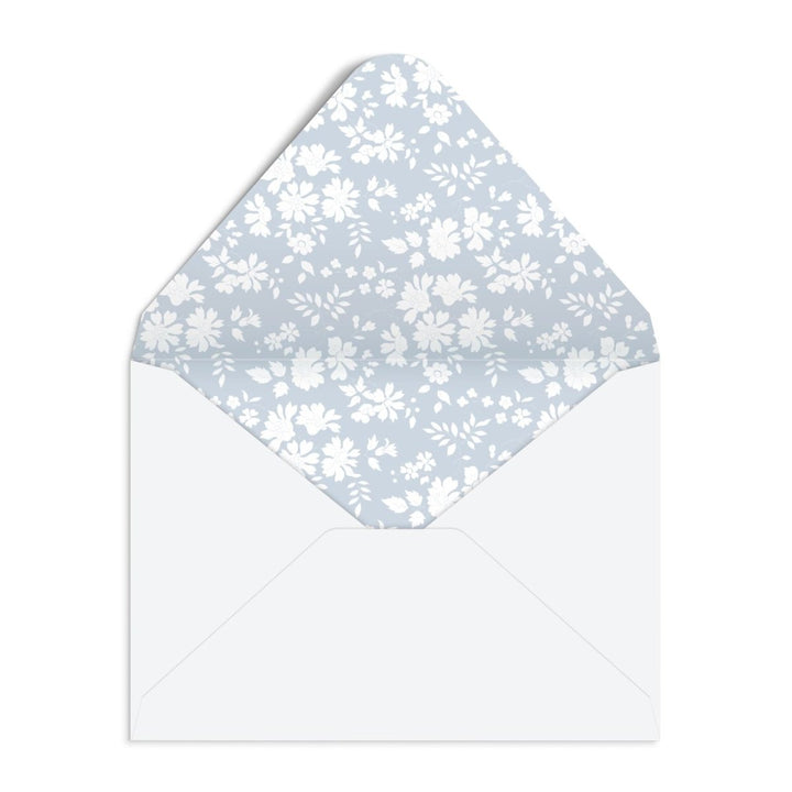 Liberty Scalloped Notecard Set - Ruby&