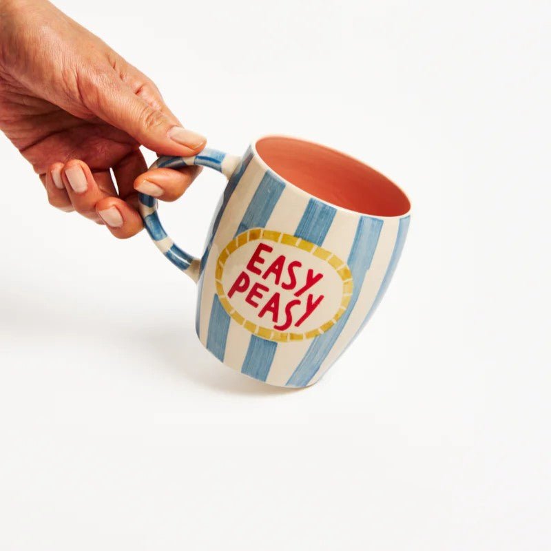 Love Notes Mug Easy Peasy - Jones & Co - Ruby's Home Store