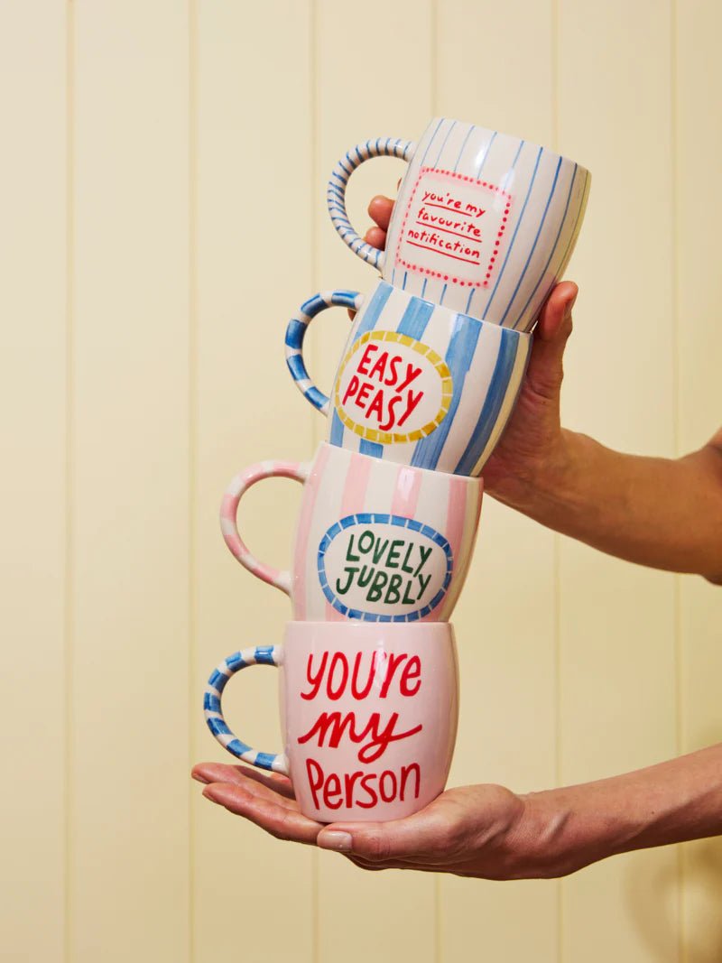 Love Notes Mug Lovely Jubbly - Jones & Co - Ruby's Home Store
