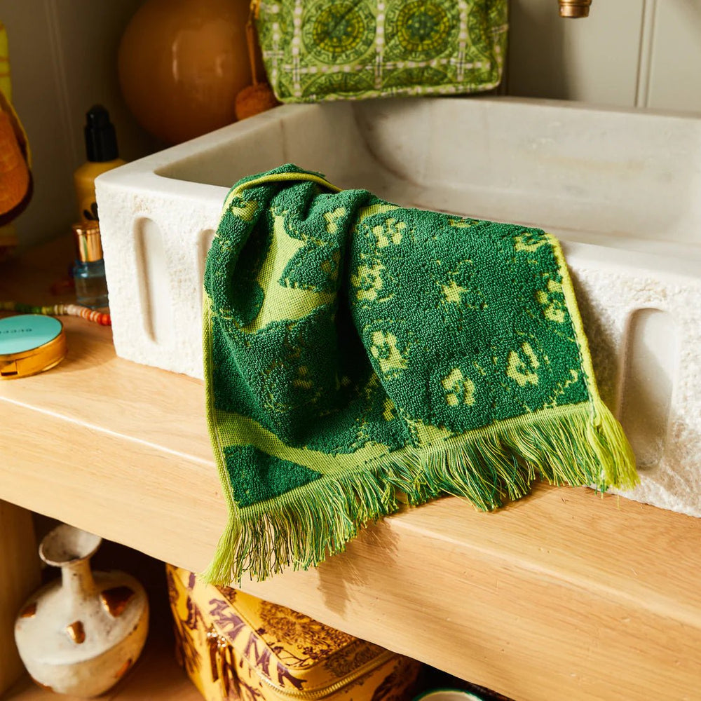 Lucia Face Washer - Kelp - Sage x Clare - Ruby's Home Store