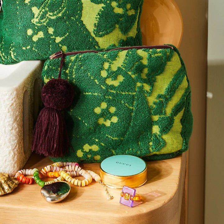 Lucia Terry Pouch - Kelp - Sage x Clare - Ruby's Home Store