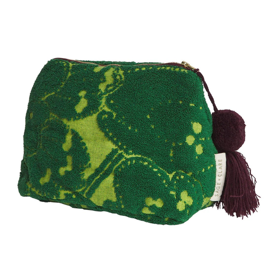 Lucia Terry Pouch - Kelp - Sage x Clare - Ruby's Home Store