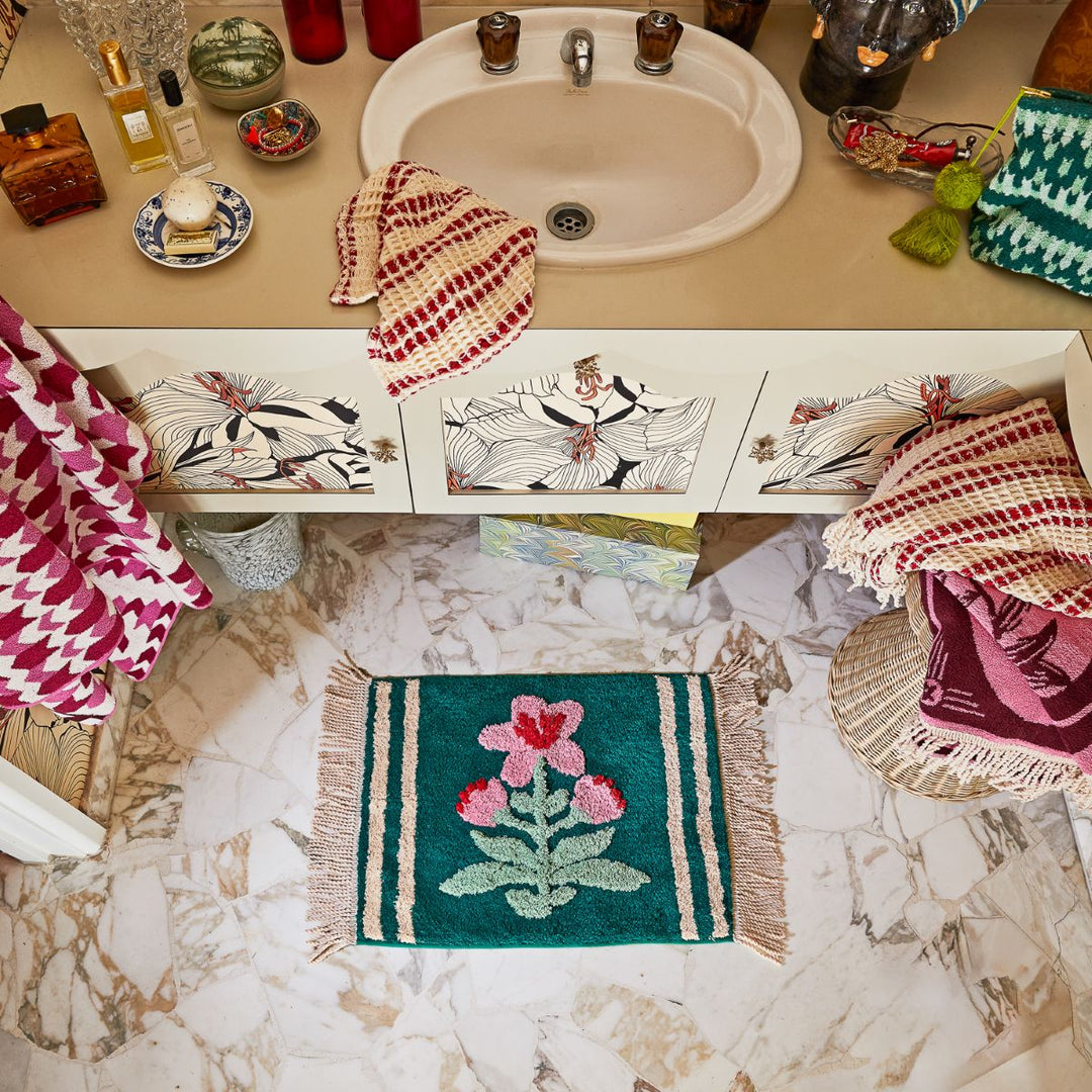 Maci Mini Bath Mat - Sage x Clare - Ruby's Home Store