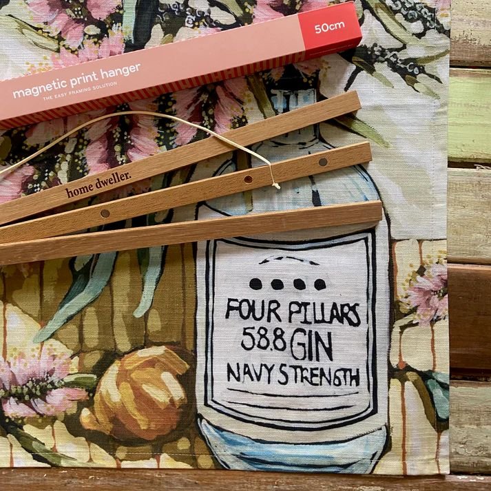 Magnetic Tea towel or Print Hanger - Ruby's Home Store