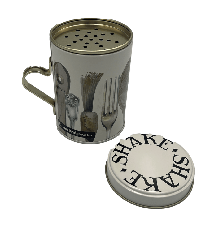 Making and Baking Sugar/Flour Shaker Tin - Black Toast - Emma Bridgewater - Ruby's Home Store