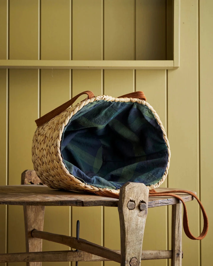 Market Lane Tartan Basket - Robert Gordon - Ruby&