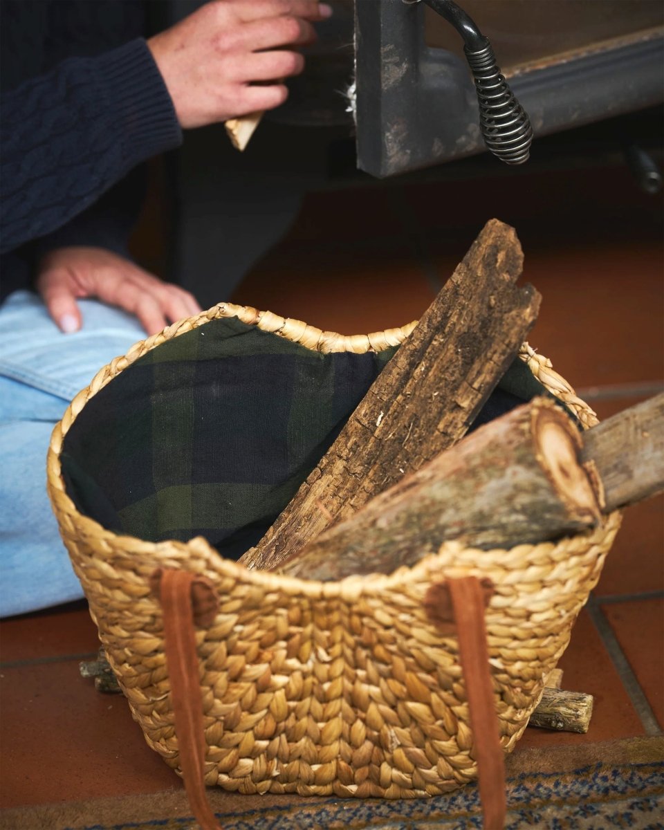 Market Lane Tartan Basket - Robert Gordon - Ruby&