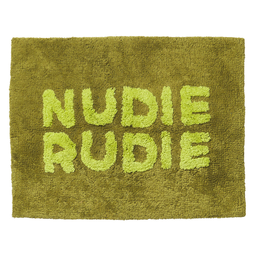 Mini Nudie Rudie Bath Mat - Artichoke - Sage x Clare