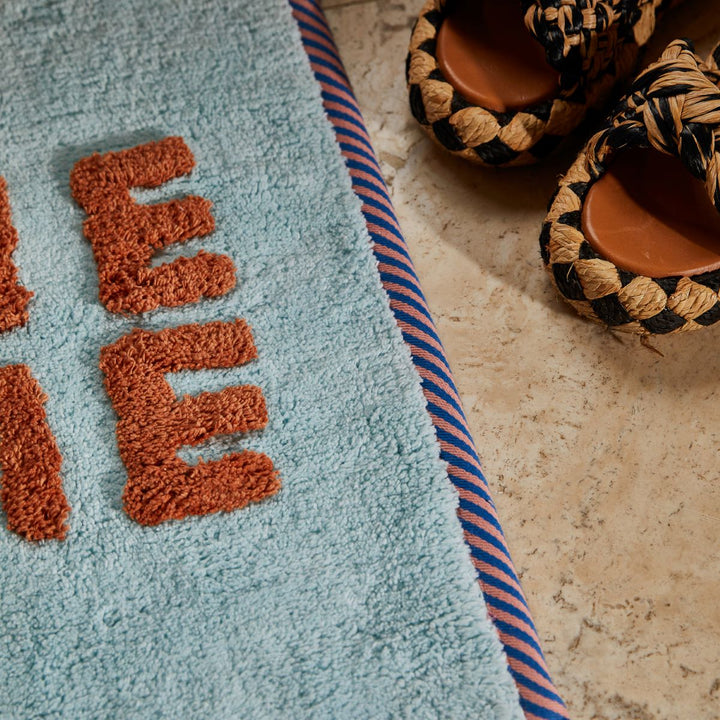 Mini Nudie Rudie Bath Mat - Sky - Sage x Clare - Ruby's Home Store