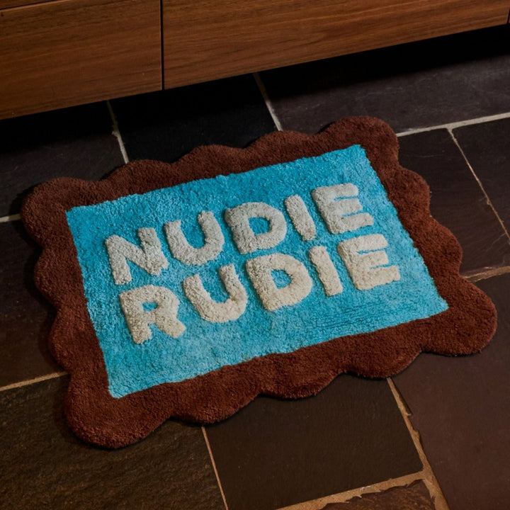 Mini Romy Nudie Rudie Bath Mat - Turquoise - Sage x Clare - Ruby&