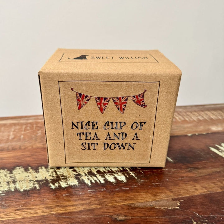 Nice Cup of Tea Bunting Mug - Ruby&