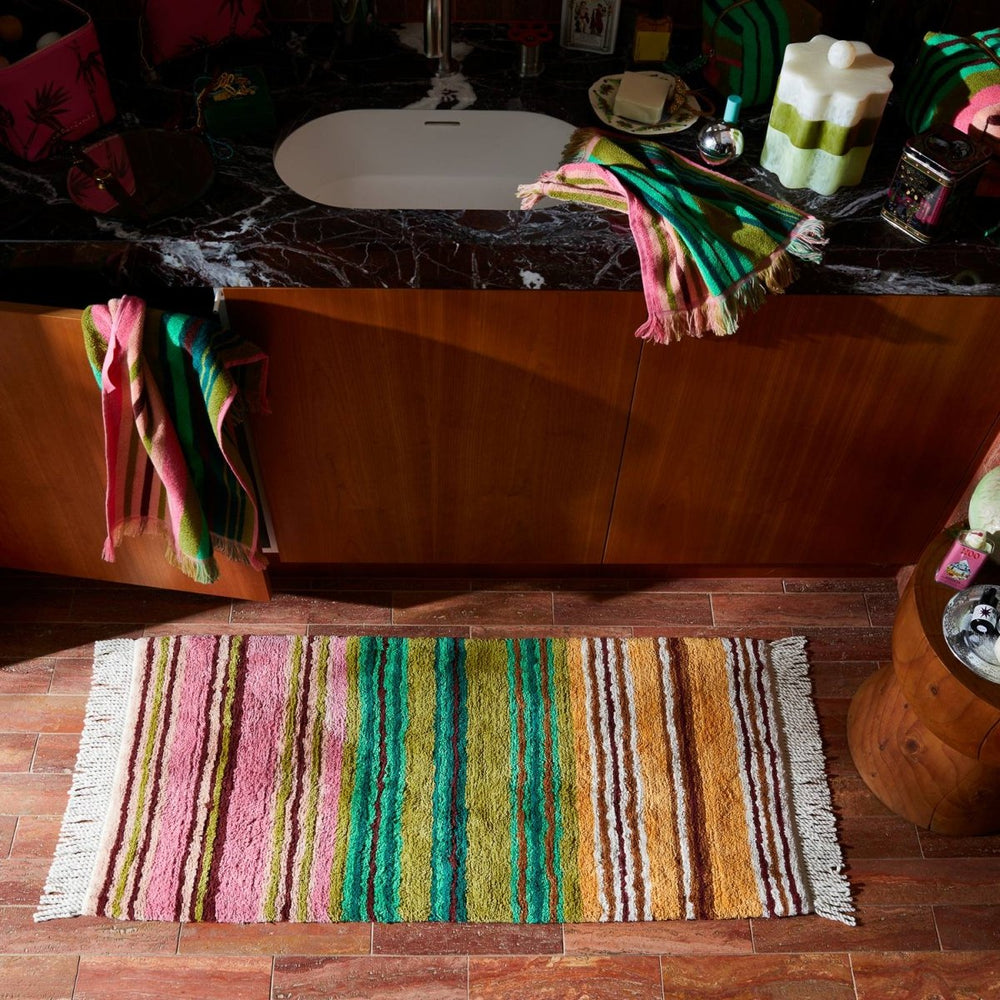 Nicolette Bath Runner - Sage x Clare - Ruby's Home Store