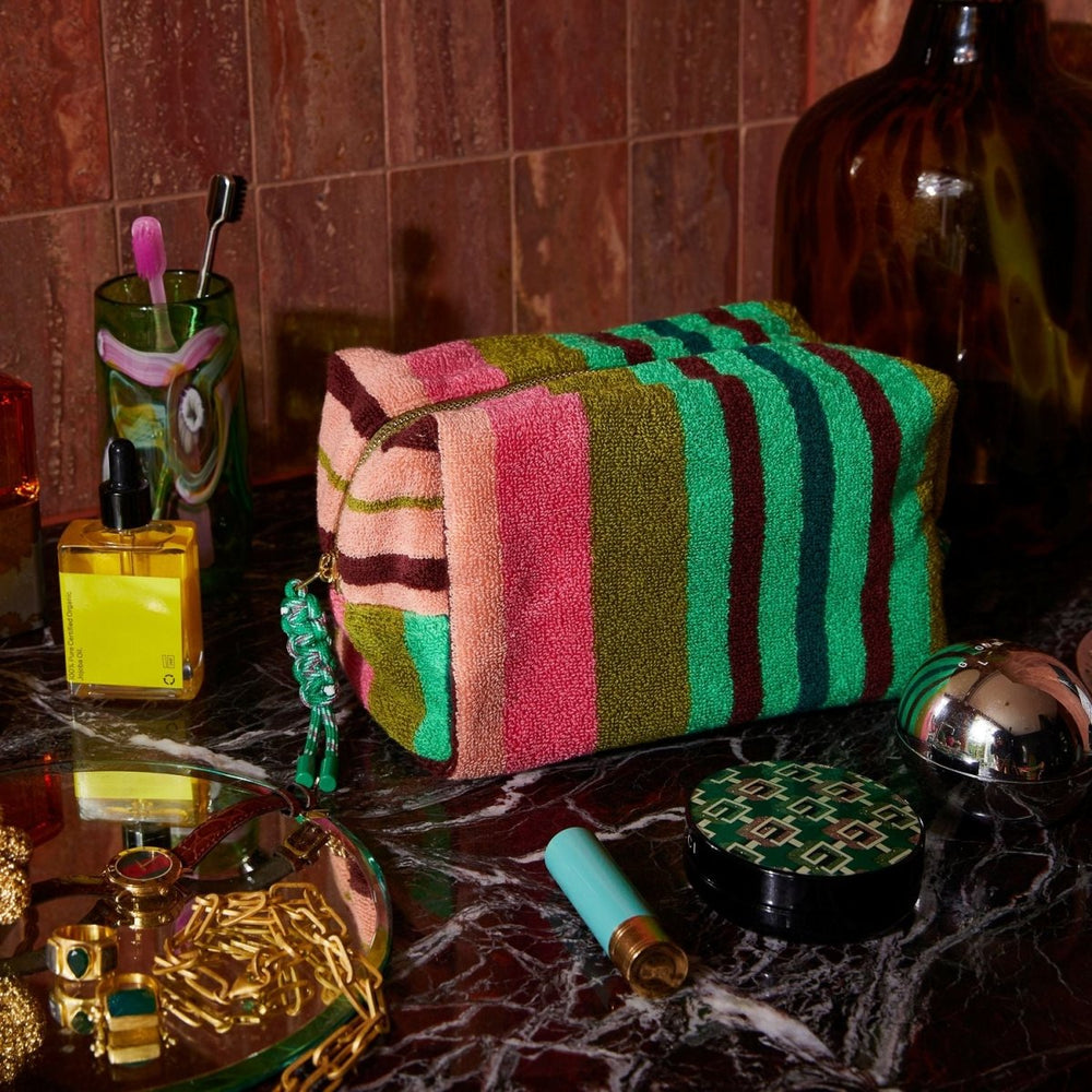 Nicolette Terry Pouch - Juniper - Large - Sage x Clare - Ruby's Home Store