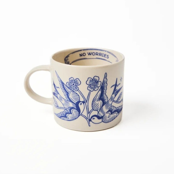 Inked Mug No Worries - Jones &amp; Co